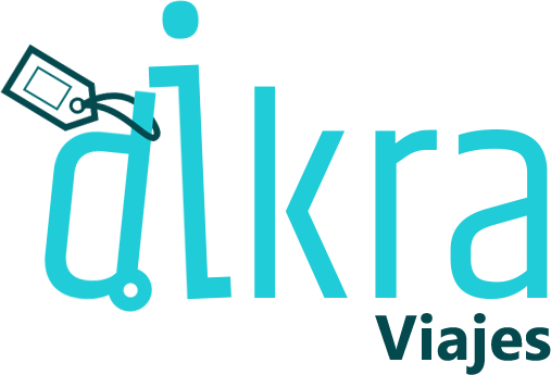 diseño de logotipo de dikra viajes